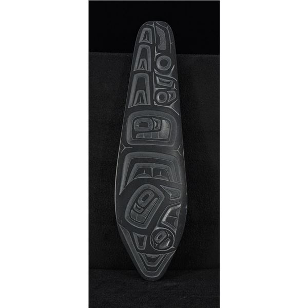 Jeannette Gagnon Haida Indian Argillite Plaque