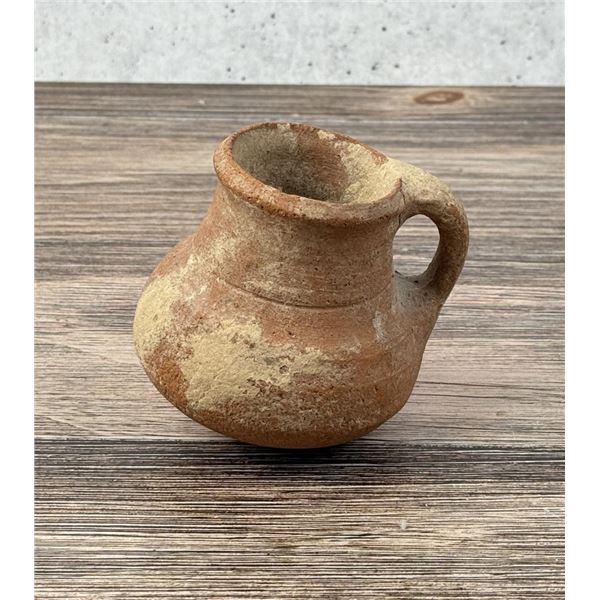 Ancient Roman Terracotta Handled Jug Amphora