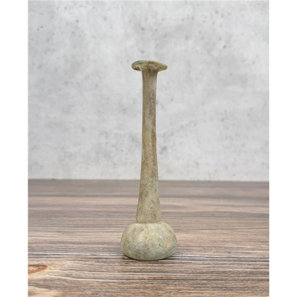 Ancient Roman Glass Unguentarium Perfume Bottle