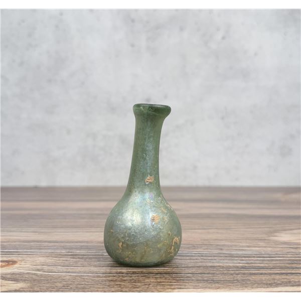 Ancient Roman Glass Unguentarium Perfume Bottle