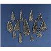 Image 1 : Ancient Native American Indian Arrowheads Oregon