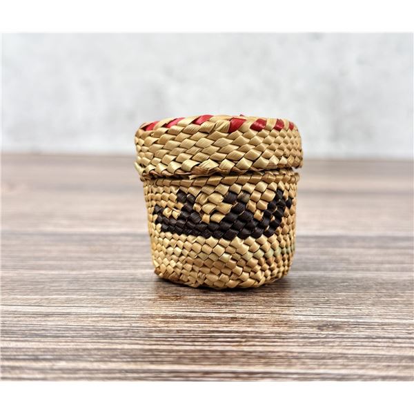 Makah Northwest Coast Native American Basket