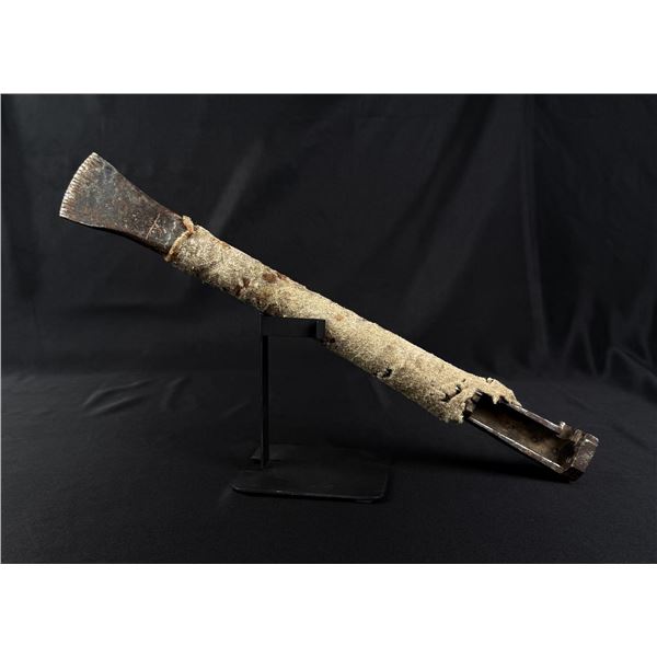 Native American Indian Gun Barrel Hide Scraper