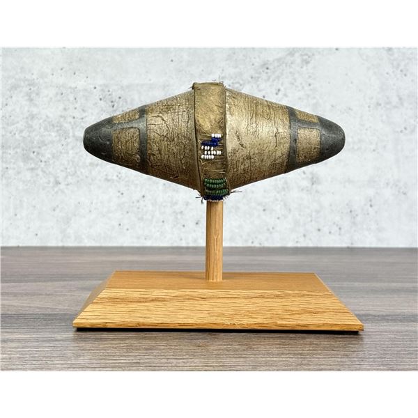 Sioux Inlaid Native American Indian War Club