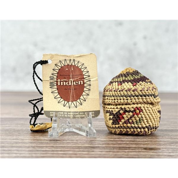 Makah Northwest Coast Native American Basket