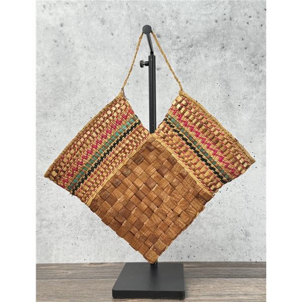 Maggie Kelly Quinault Native American Basket