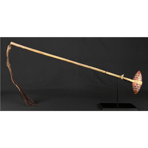 Sioux Inlaid Native American Indian War Club