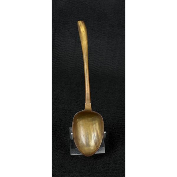 Haida Northwest Coast Indian Sheep Horn Spoon
