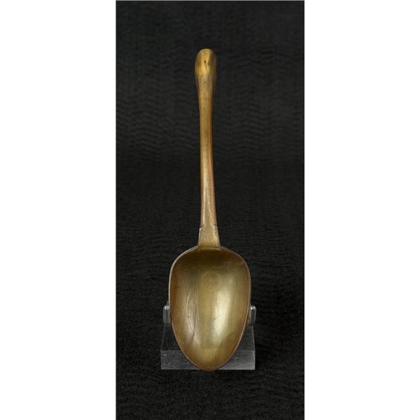 Haida Northwest Coast Indian Sheep Horn Spoon