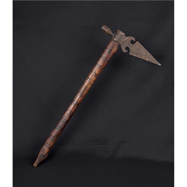 Antique Native American Indian Spontoon Tomahawk