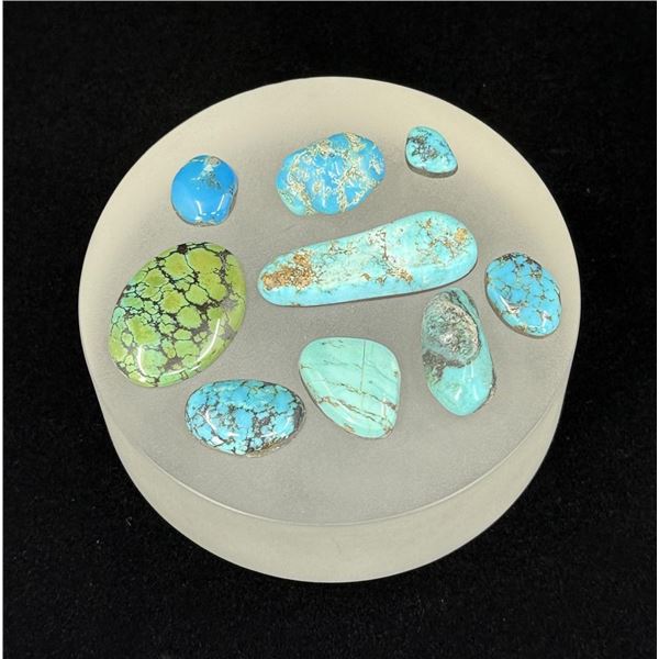 Collection of Jewelry Grade Turquoise Cabochons