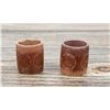 Image 3 : Native American Indian Pipestone Napkin Rings