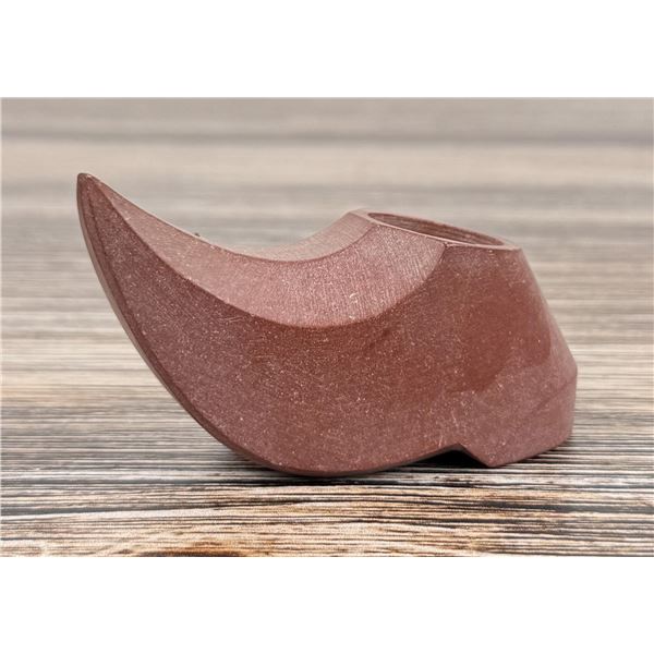 Native American Indian Pipestone Candlestick