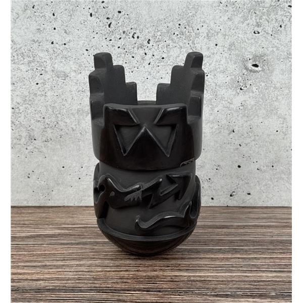 Shirley Cactus Blossom Tafoya Santa Clara Pot