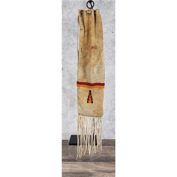 Blackfeet Native American Indian Beaded Pipe Bag