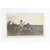 Image 1 : Crow Indian Riders on Horseback RPPC Postcard