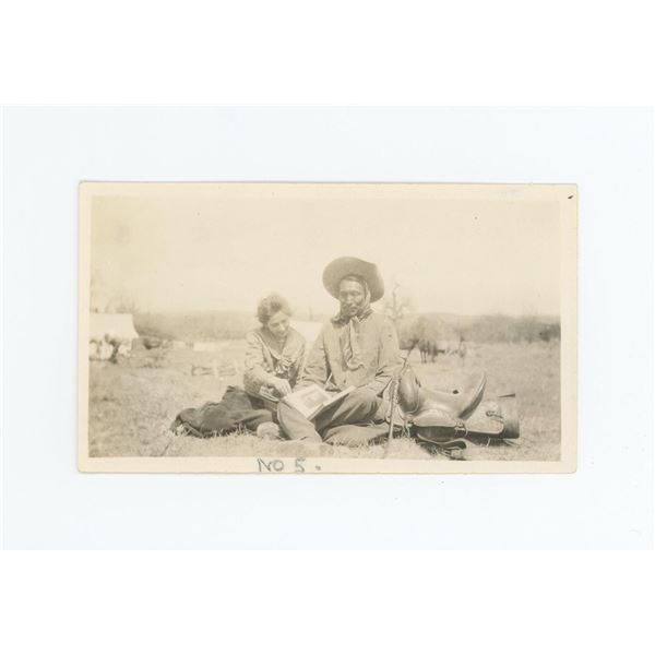 Goes Ahead 7th Cavalry Indian Scout Montana Photo