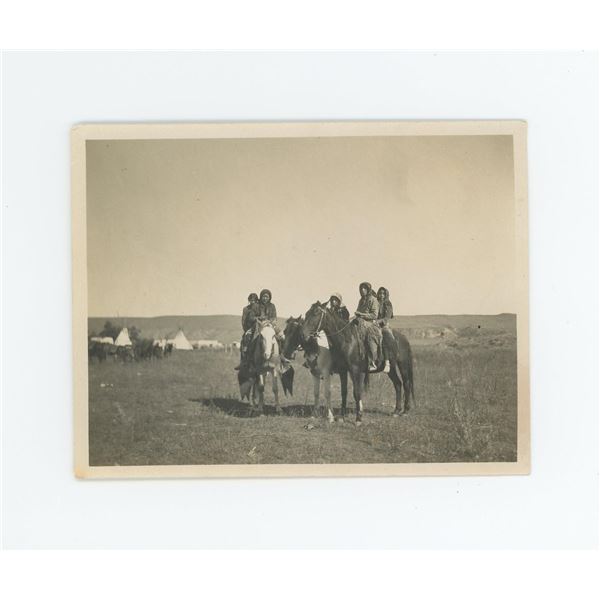 Parade Leader at Crow Indian Fair Montana Photo