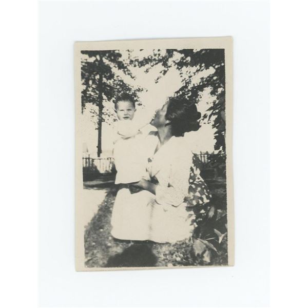 Crow Indian Mother and Child Montana Photo