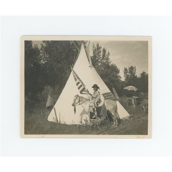 Two Leggings Montana Crow Indian Photo