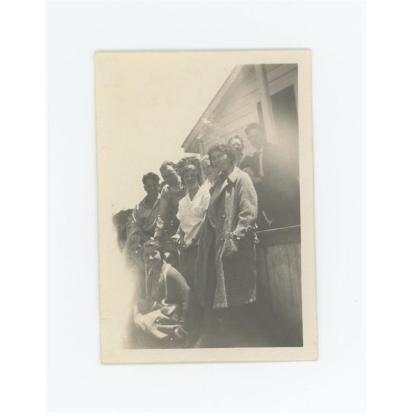 Crow Indians visit Nicasio California Photo