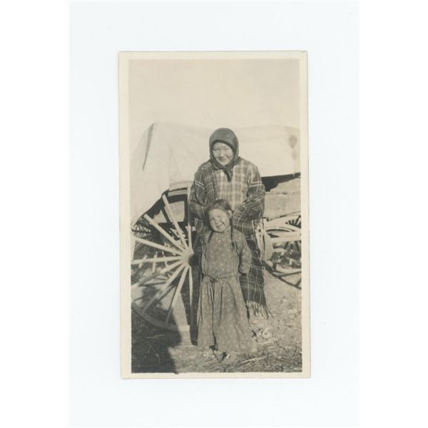 Crow Indian Friends on the Agency Montana Photo