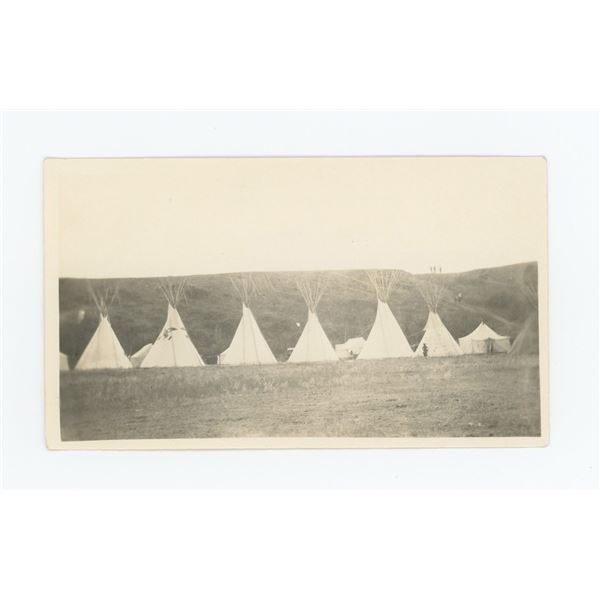 Crow Encampment Little Horn River Montana Photo