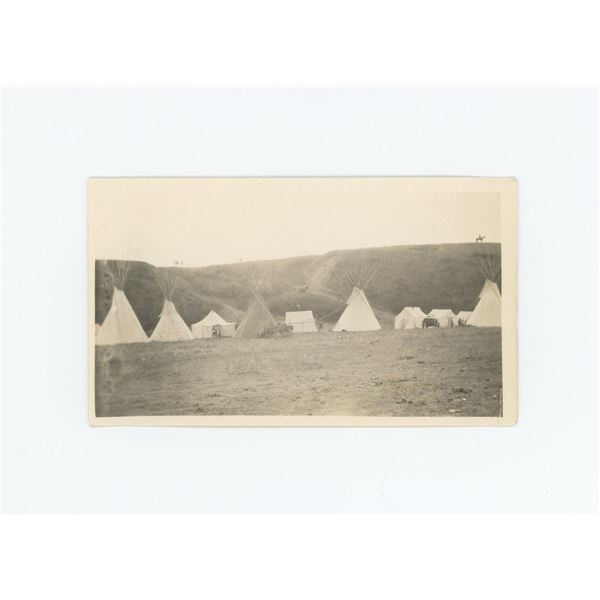 Crow Encampment Little Horn River Montana Photo