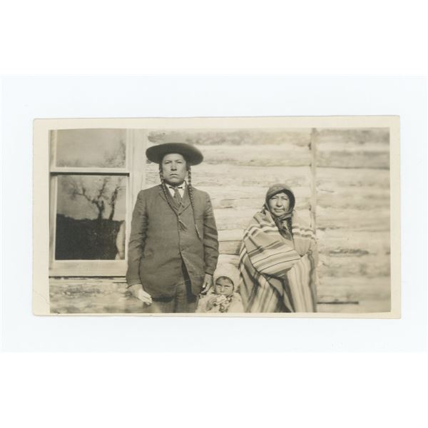 Lucy Old Horn Family Crow Agency Montana Photo