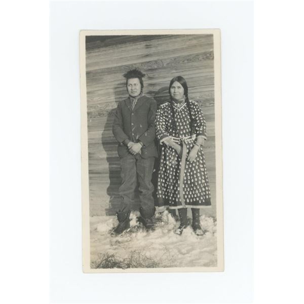 Crow Indians in Elk Tooth Dress Montana Photo