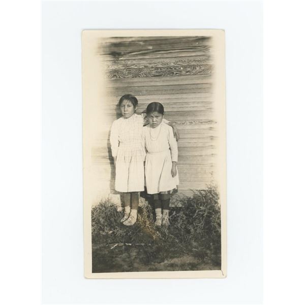 Maude in the Door Ellen Fire Bear Crow Photo