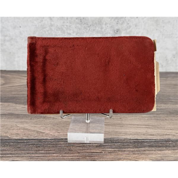 1893 Forth Berhold Reservation Autograph Book