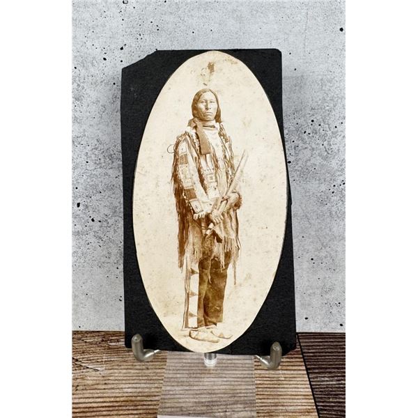 Black Heart Lakota Warrior Pine Ridge Indian Photo