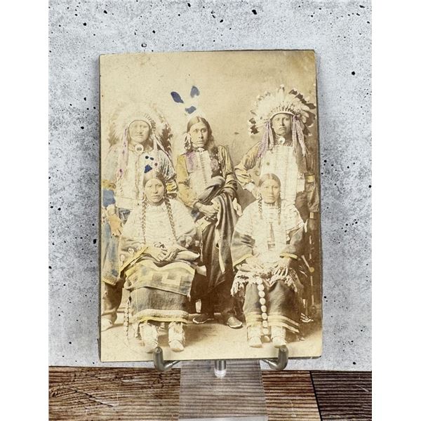 Pine Ridge Agency Sioux Warriors Indian Photo