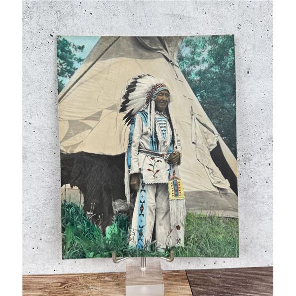 Francis Benjamin Zahn Sr. Indian Photo