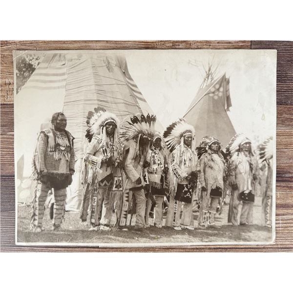 Montana Blackfoot Indian Confederacy Photo