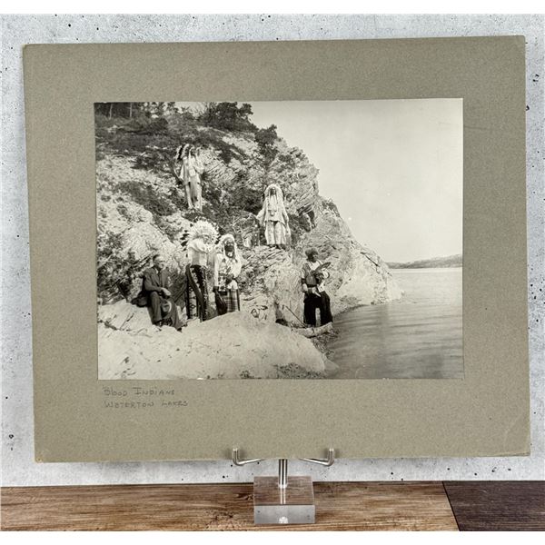 James Willard Schultz Blood Indians Photo