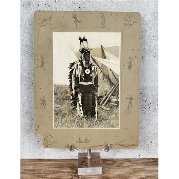 Edward Boos Spotted Horse Montana Cabinet Photo