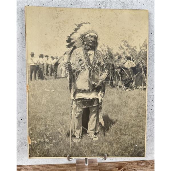 Sitting Bear Arikara Indian Chief Photo