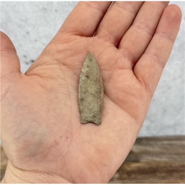 Ancient Native American Indian Arrowhead Clovis