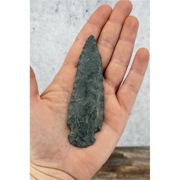 Ancient Native American Indian Arrowhead Lance