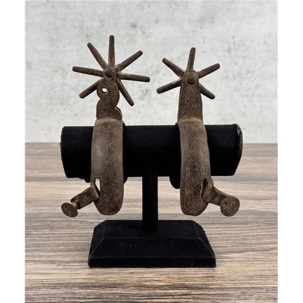 Antique Mexican Charro Cowboy Spurs