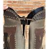Image 7 : Heiser Green Star & Moon Studded Cowboy Chaps