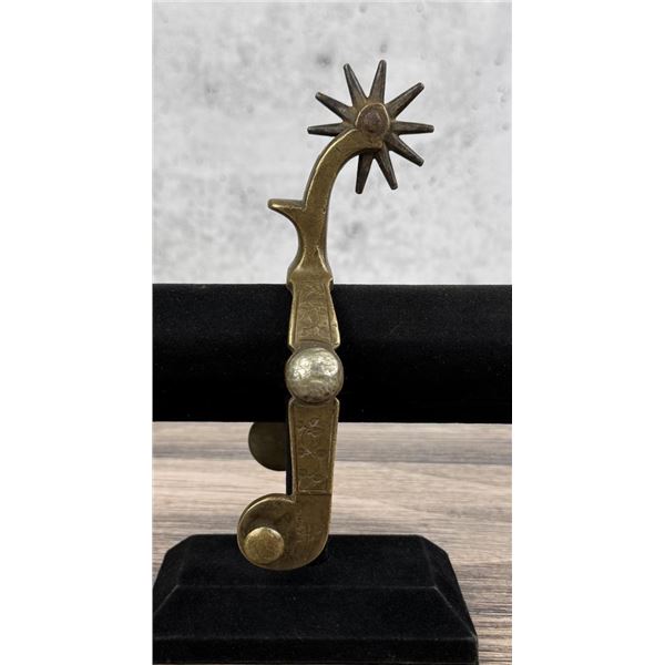 August Buermann Hercules Bronze Cowboy Spur