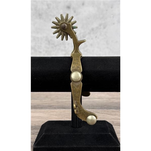 August Buermann Hercules Bronze Cowboy Spur