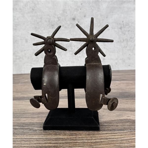 Antique Mexican Charro Cowboy Spurs