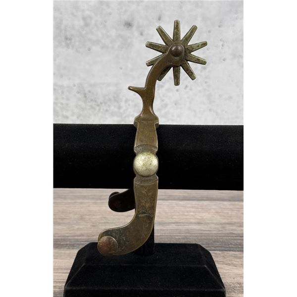 North & Judd Hercules Bronze Cowboy Spur