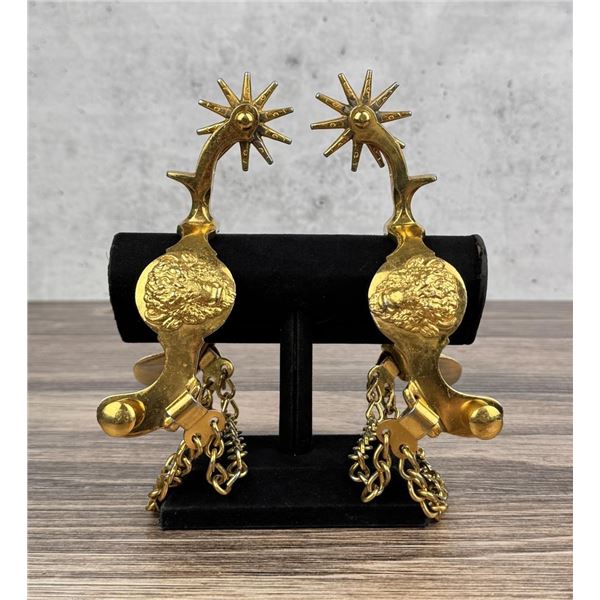 North & Judd Hercules Bronze Buffalo Spurs