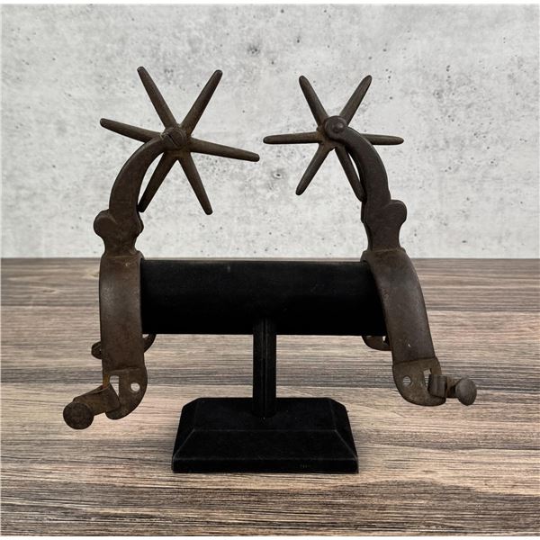 California Transitional Iron Cowboy Spurs