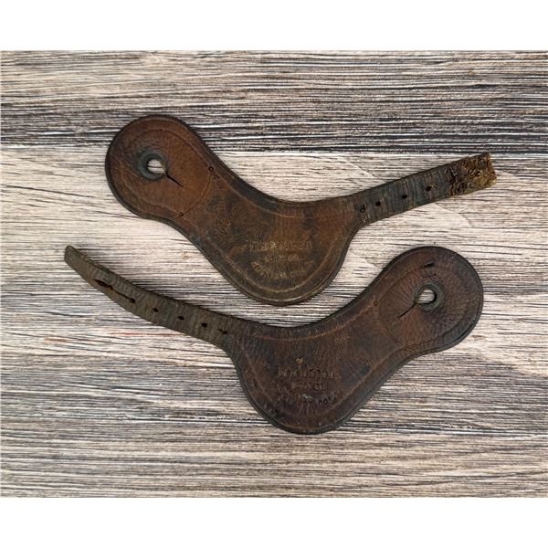 H.H. Heiser Denver Colorado Cowboy Spur Straps